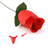 Rose Bikini Pantiy Underwear Red
