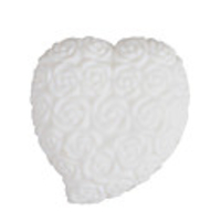 Rose Pattern Heart Shape 7 Colours Changed Mini Night Light