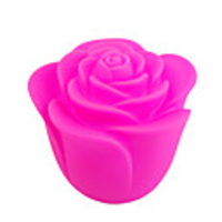 Rose Shaped RGB LED Night Light (3 AG13/Color Assorted)