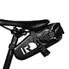 ROSWHEEL 1.5 L Bike Saddle Bag Waterproof Reflective Logo Durable Bike Bag Lycra Terylene Polyster Bicycle Bag Cycle Bag Cycling Road Bike Mountain Bike MTB Outdoor