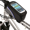 ROSWHEEL Cell Phone Bag Bike Frame Bag Top Tube Waterproof Reflective Strips Bike Bag Polyester PVC(PolyVinyl Chloride) Bicycle Bag Cycle Bag iPhone 5C / iPhone 4/4S / Iphone 5/5S Cycling / Bike miniinthebox
