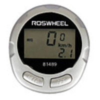 ROSWHEEL LCD Waterproof 13 Functions Bike Computer Bicycle Speedometer (Assorted Colors)