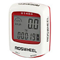 ROSWHEEL LCD Waterproof 14 Functions Bike Computer Bicycle Speedometer (Assorted Colors)