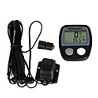 ROSWHEEL LCD Waterproof 14 Functions Bike Computer Bicycle Speedometer (Black)