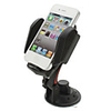 Rotatable Windshield Car Mount for iPhone 4S,  Samsung i9220,  PSP and GPS (Black)