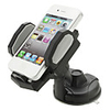 Rotatable Windshield Car Mount for iPhone 4S,  Samsung i9220,  PSP and GPS (White and Black)