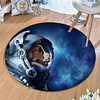 Round 5mm Area Rugs Machine Made Polyster Non Skid Modern 3D miniinthebox