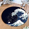 Round 5mm Area Rugs Machine Made Polyster Non Skid Modern 3D miniinthebox