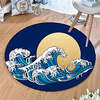 Round 5mm Area Rugs Machine Made Polyster Non Skid Modern 3D miniinthebox