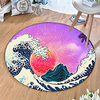 Round 5mm Area Rugs Machine Made Polyster Non Skid Modern 3D miniinthebox