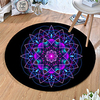 Round 5mm Area Rugs Machine Made Polyster Non Skid Modern 3D miniinthebox