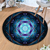 Round 5mm Area Rugs Machine Made Polyster Non Skid Modern 3D miniinthebox