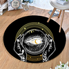 Round 5mm Area Rugs Machine Made Polyster Non Skid Modern 3D miniinthebox