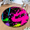 Round 5mm Area Rugs Machine Made Polyster Non Skid Modern 3D miniinthebox