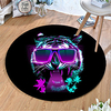 Round 5mm Area Rugs Machine Made Polyster Non Skid Modern 3D miniinthebox