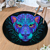 Round 5mm Area Rugs Machine Made Polyster Non Skid Modern 3D miniinthebox