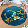Round 5mm Area Rugs Machine Made Polyster Non Skid Modern 3D miniinthebox