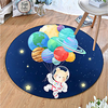 Round 5mm Area Rugs Machine Made Polyster Non Skid Modern 3D miniinthebox