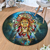 Round 5mm Area Rugs Machine Made Polyster Non Skid Modern 3D miniinthebox
