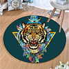 Round 5mm Area Rugs Machine Made Polyster Non Skid Modern 3D miniinthebox