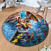 Round 5mm Area Rugs Machine Made Polyster Non Skid Modern 3D miniinthebox