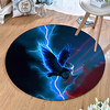 Round 5mm Area Rugs Machine Made Polyster Non Skid Modern 3D miniinthebox