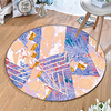 Round 5mm Area Rugs Machine Made Polyster Non Skid Modern 3D miniinthebox