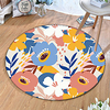 Round 5mm Area Rugs Machine Made Polyster Non Skid Modern 3D miniinthebox