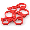 Round Cliping Designed Cord Ring Plastic Clamp for Cable