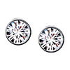 Round Crystal Earrings