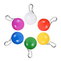 Round Led Pet Light-emitting Dog Board Anti-lost Bell Flash Pet Dog Cat Puppy Led Safety Night Light Pendant