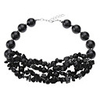 Round Pearl Rubble Necklace