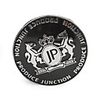Round Shaped Stainless Steel Car Stiker