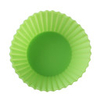 Round Silicone Mould for DIY Cake/Muffin/Cupcake/Soap,  Green