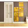 Rounded Square Shapes Wall Stickers Mirror Wall Stickers Decorative Wall Stickers,  Acrylic Home Decoration Wall Decal Wall Decoration 1pc