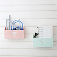 Routers Storage Box Racks Protection Box Hang Wall Cable Router Storage Shelf 4 Color WIFI Optical Modem Storage Holder