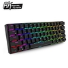 Royal Messschusterei RK61 Ergonomic bluetooth Wired Dual Mode 60% RGB Light Mechanical Gaming Keyboard for Laptop Tablet or Cell Phones miniinthebox