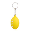 Rugby Style Keychain with Soft Plastic Material-Yellow