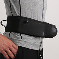 Running Belt Fanny Pack Belt Pouch / Belt Bag 2 L for Fitness Gym Workout Marathon Running Sports Bag Adjustable Waterproof Wearable Nylon Men