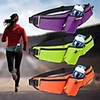 Running Belt Fanny Pack Belt Pouch / Belt Bag for Running Hiking Outdoor Exercise Traveling Sports Bag Adjustable Waterproof Portable Nylon Men