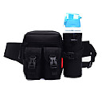Running Belt Fanny Pack Hiking Waist Bag for Running Leisure Sports Cycling / Bike Traveling Sports Bag Multifunctional Waterproof Wearable Canvas Running Bag