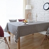 Rustic Lattice Tablecloth Cotton Linen Rectangle Table Cloths for Kitchen Dining,  Party,  Holiday,  Christmas,  Buffet miniinthebox