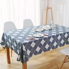 Rustic Lattice Tablecloth Cotton Linen Rectangle Table Cloths for Kitchen Dining,  Party,  Holiday,  Christmas,  Buffet miniinthebox