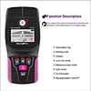 RZ Wall Scanner Digital Handheld Professional Multifunction Wall Detector Live Wires Cable PVC Water Pipe Metal Finder Scanner