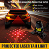 S-08 Car And Motorcycle Taillights Project Multiple Patterns Shooting star Etc Laser Light Foglight Strong Penetrability Safety 5 Patterns To Choice