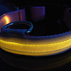 S-size Stylish Flashing Pet Collar(Yellow)