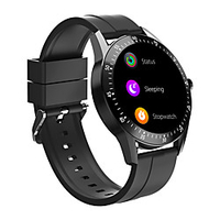 S11 Unisex Bluetooth Heart Rate Monitor Blood Pressure Measurement Calories Burned Long Standby Health Care Stopwatch Pedometer Call Reminder Activity Tracker Sleep Tracker
