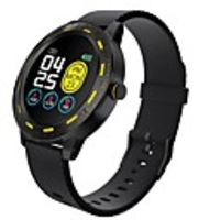 S18 Touch Screen All-time Blood Pressure O2 Monitor 8 Sports Mode Whatsapp Push Stopwatch Smart Watch