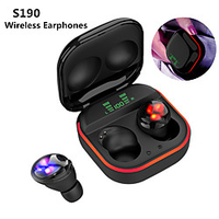 S190 True Wireless Headphones TWS Earbuds Bluetooth 5.1 Ergonomic Design with Charging Box Waterproof IPX4 for Apple Samsung Huawei Xiaomi MI Everyday Use Traveling Cycling Mobile Phone miniinthebox