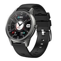 S35 Smartwatch for Android iOS Bluetooth 1.28 inch Screen Size IP 67 Waterproof Level Waterproof Touch Screen Heart Rate Monitor Blood Pressure Measurement Sports Timer Stopwatch Pedometer Call miniinthebox
